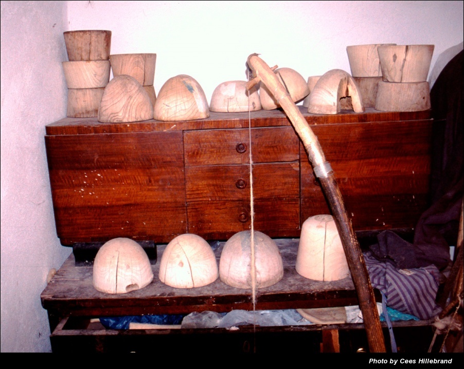 Qeleshe wooden moulds from Xhevdet Grezda