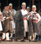 Berat - shepherds - brown fustanella