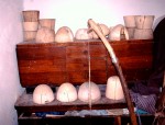 Qeleshe wooden moulds from Xhevdet Grezda