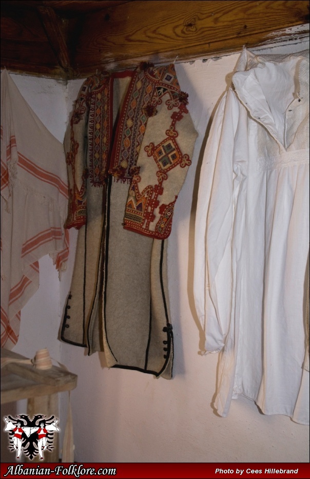 Coat on display