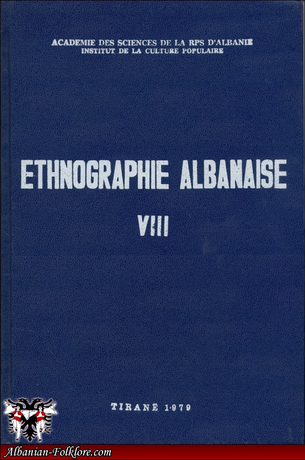 Ethnographie Albanaise HB edition 1979