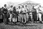 Folklore contest in Maqellarë, singer from Dovolan 1987